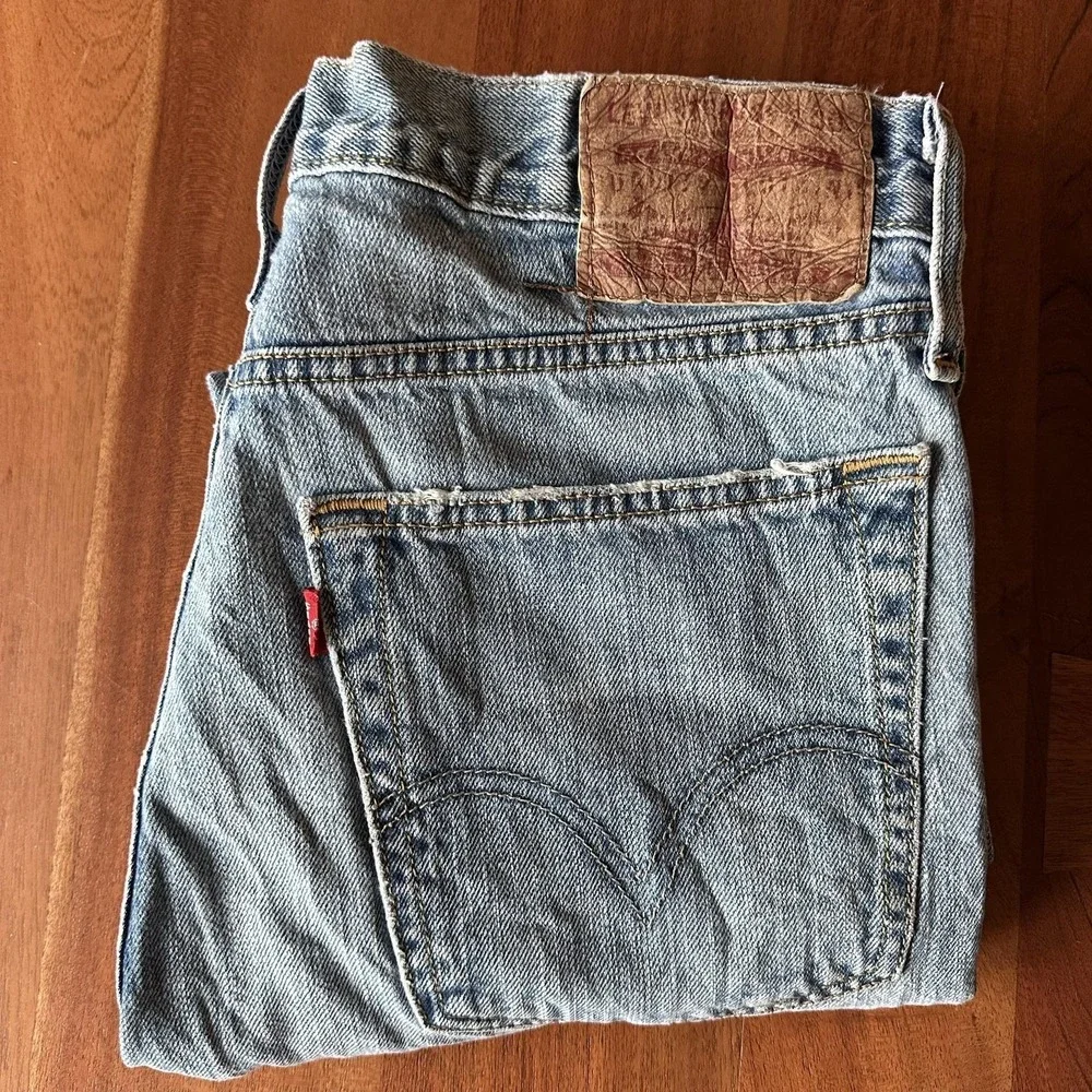 Levi's 520 Slouch Skinny Jeans Womens 18 Regular Blue‎ Cotton Runs Small